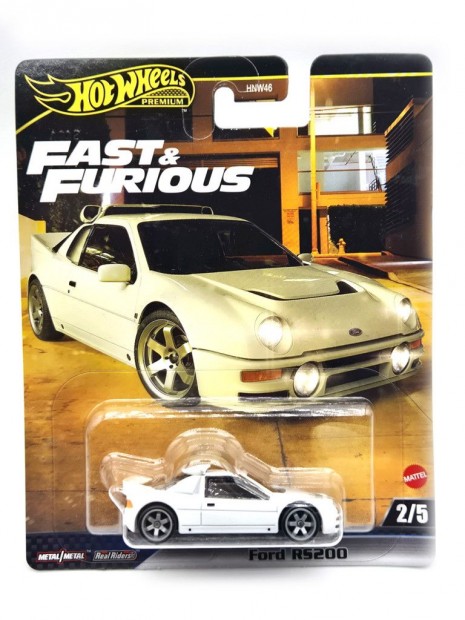 Hot Wheels Premium Fast and Furious - Halálos iramban 2/5 - Ford RS20