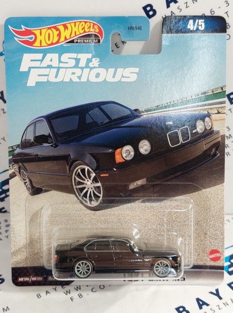 Hot Wheels Premium Fast and Furious - Hallos iramban 4/5 - BMW E34 M