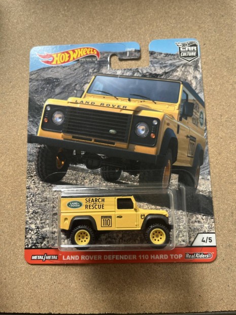 Hot Wheels Premium Land Rover Defender 110 Hard Top j