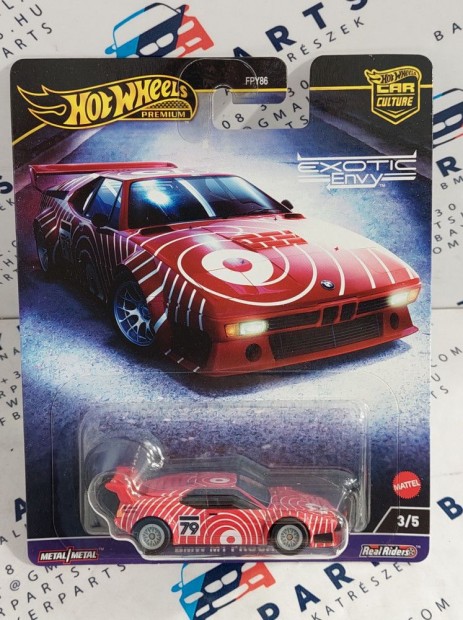 Hot Wheels Premium - Car Culture Exotic Envy - BMW M1 Procar -  Hot W