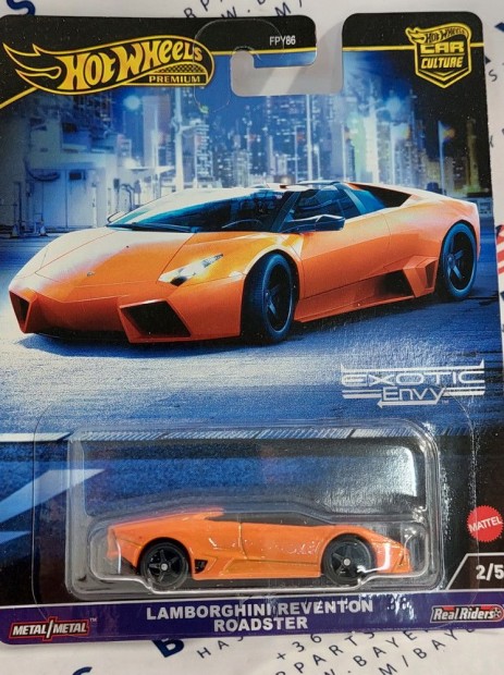 Hot Wheels Premium - Car Culture Exotic Envy - Lamborghini Reventon R