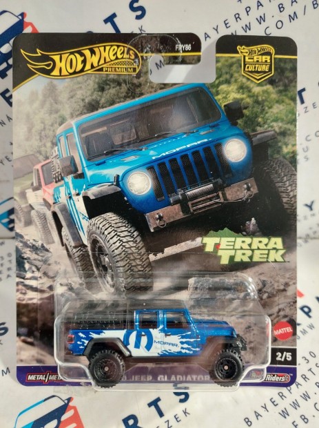 Hot Wheels Premium - Car Culture Terra Trek - 2020 Jeep Gladiator -