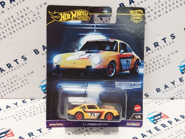 Hot Wheels Premium - Car Culture - Porsche 911 (1971) -  Hot Wheels -