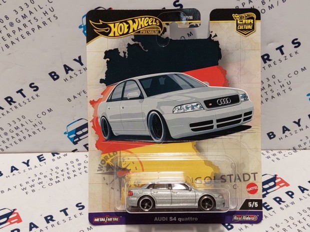 Hot Wheels Premium - Car Culture - World Tour - Audi S4 quattro -  Ho