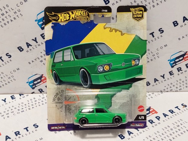 Hot Wheels Premium - Car Culture - World Tour - Volkswagen VW Brasili