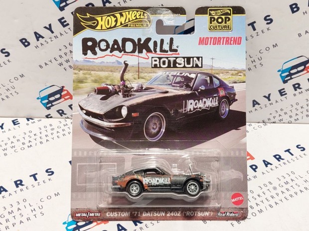 Hot Wheels Premium - Datsun 240Z (1971) - Roadkill Rotsun -  Hot Whee