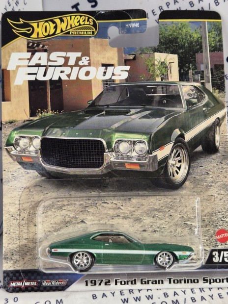 Hot Wheels Premium - Fast & Furious - Hallos iramban - Ford Gran Tor