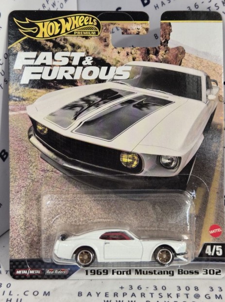 Hot Wheels Premium - Fast & Furious - Hallos iramban - Ford Mustang