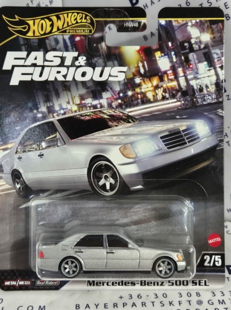 Hot Wheels Premium - Fast & Furious - Hallos iramban - Mercedes Benz