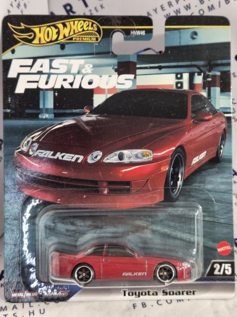 Hot Wheels Premium - Fast & Furious - Hallos iramban - Toyota Soarer