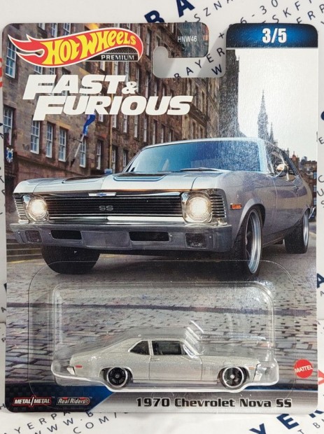 Hot Wheels Premium - Fast and Furious - Hallos iramban 3/5 - Chevrol