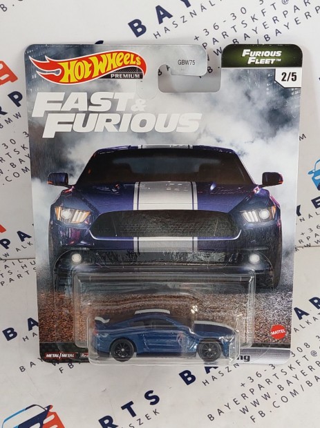 Hot Wheels Premium - Ford Mustang custom -  Hotwheels - 1:64