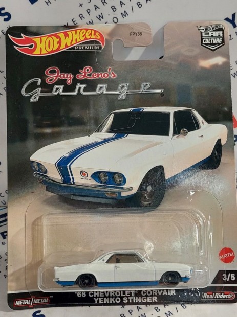 Hot Wheels Premium - Jay Leno's Garage - Chevrolet Corvair Yenko Stin