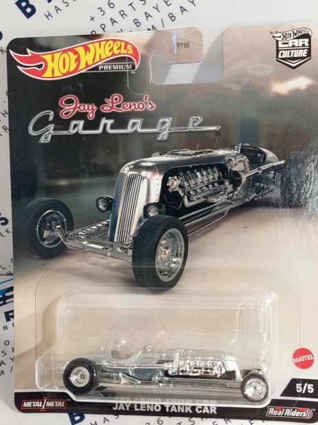 Hot Wheels Premium - Jay Leno's Garage - Jay Leno Tank car -  Hot Whe