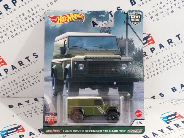 Hot Wheels Premium - Land Rover Defender 110 hard top -  Hotwheels -