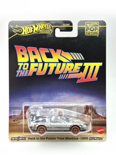 Hot Wheels Premium - Pop Culture - Back to the Future Time Machine 19