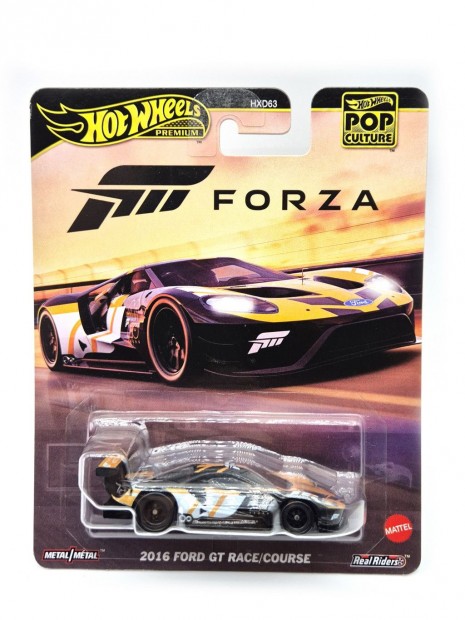 Hot Wheels Premium - Pop Culture - Forza - 2016 Ford GT Race/Course -