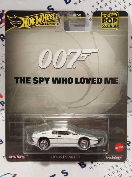 Hot Wheels Premium - Pop Culture - Lotus Espirit S1 - 007 The Spy Who