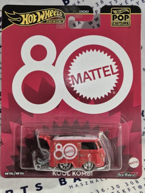 Hot Wheels Premium - Pop Culture - Mattel 80th Anniversary Kool Kombi