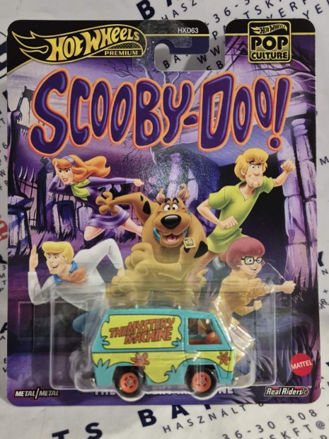 Hot Wheels Premium - Pop Culture - Scooby-Doo - The Mystery Machine -