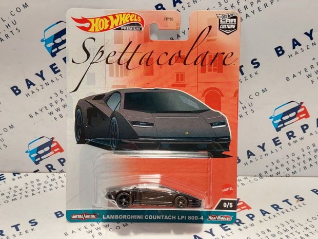 Hot Wheels Premium - Spettacolare - Lamborghini Countach LP1 800-4 -