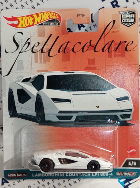 Hot Wheels Premium - Spettacolare - Lamborghini Countach LP1 800-4 -