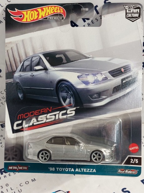 Hot Wheels Premium - Toyota Altezza (1998) - ezst -  Hot Wheels - Mo