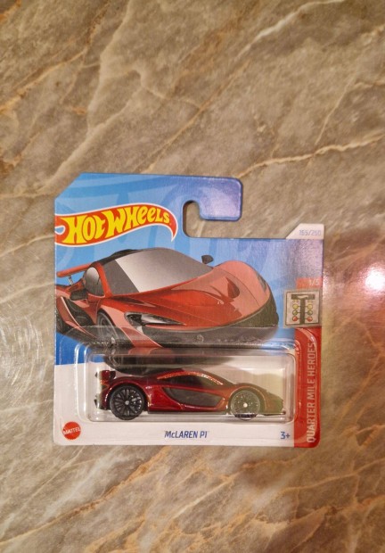 Hot Wheels Quarter Miles Heros Mclaren P1 Kisaut