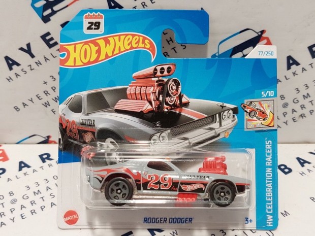 Hot Wheels Rodger Dodger - HW Celebration Racers 5/10 - 77/250 -  Hot