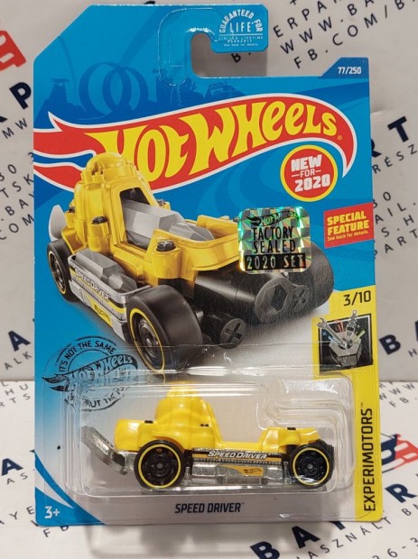 Hot Wheels Speed Driver (srga) - Experimotors 3/10 - 77/250 - hossz