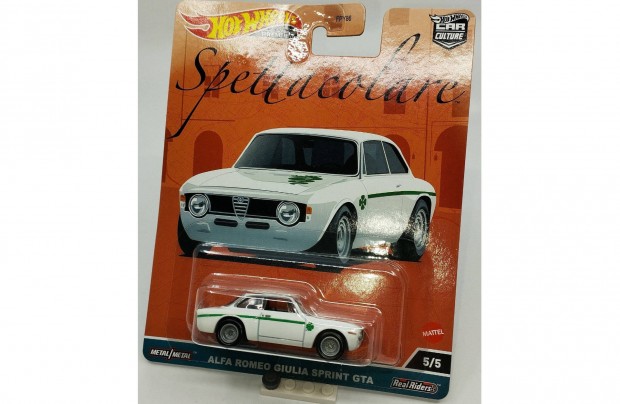 Hot Wheels Spettacolare 5/5 Alfa Romeo Giulia Sprint GTA