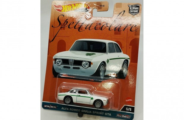 Hot Wheels Spettacolare 5/5 Alfa Romeo Giulia Sprint GTA