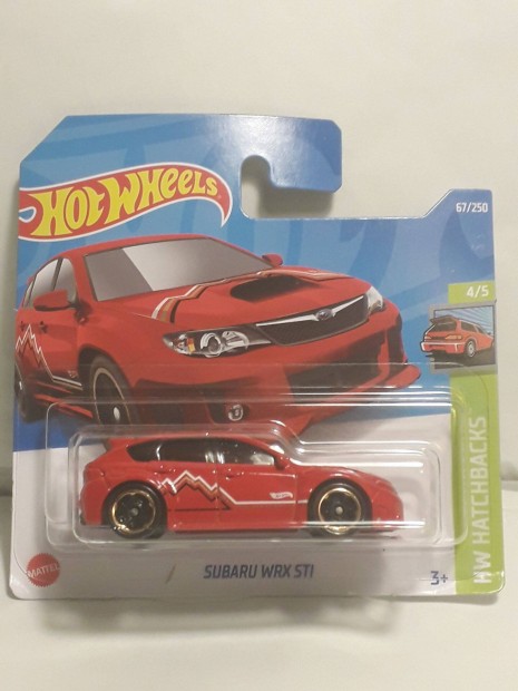 Hot Wheels Subaru Wrx STI (red) 2022