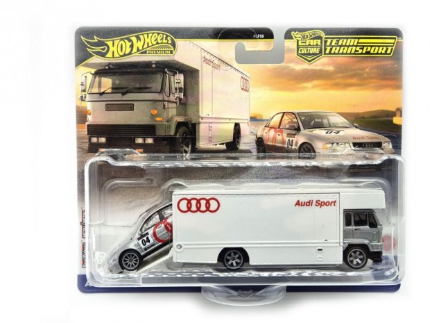 Hot Wheels Team Transport - Audi S4 quattro - Fleet Flyer - Hot Whee