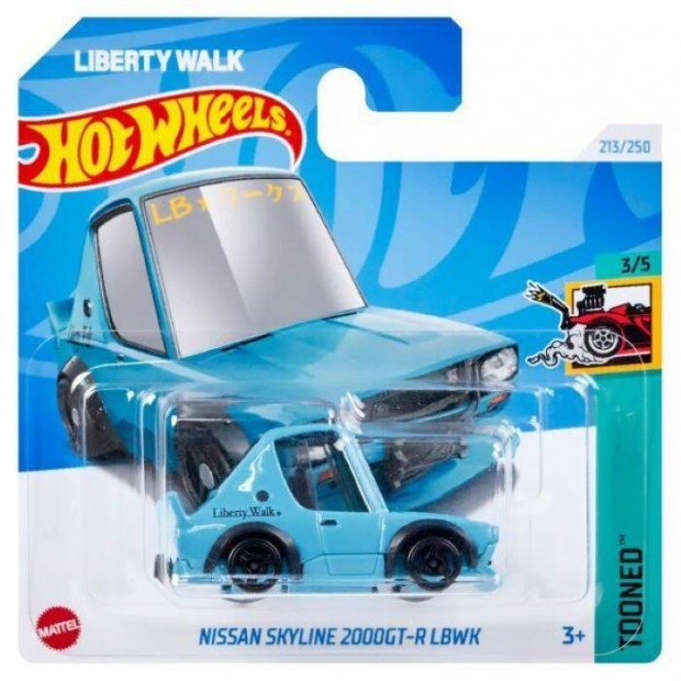 Hot Wheels-Tooned Nissan Skyline 2000 GT-R elad