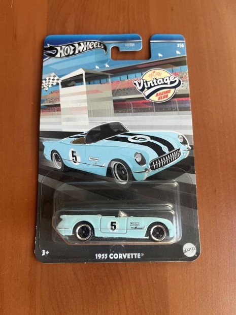 Hot Wheels Vintage 2/6 1955 Corvette Új