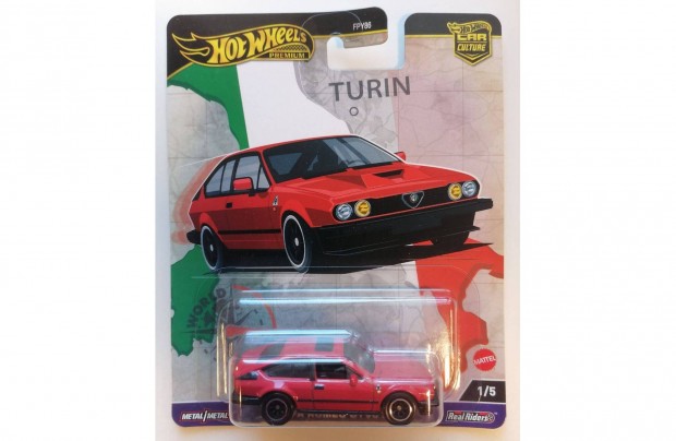 Hot Wheels World Tour Alfa Romeo GTV6 3.0