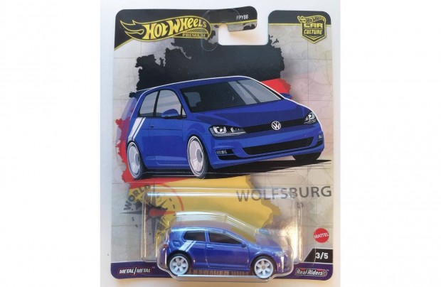 Hot Wheels World Tour Volkswagen Golf Mk7