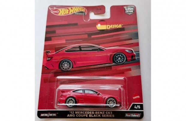 Hot Wheels '12 Mercedes Benz C63 AMG Coupe Black Series