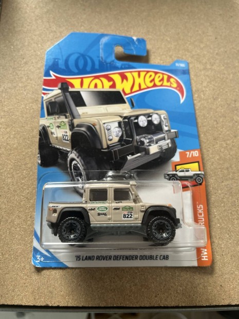 Hot Wheels '15 Land Rover Defender Double Cab j