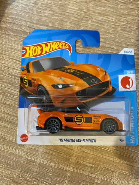 Hot Wheels '15 Mazda MX-5 Miata (Htd22)