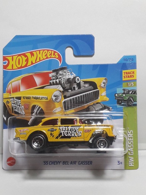 Hot Wheels '55 Chevy Bel Air Gasser (yellow) 2023