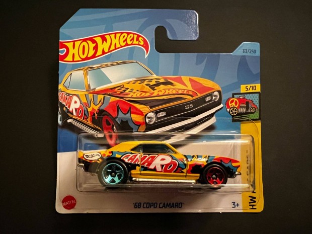 Hot Wheels '68 Copo Camaro - HW Art Cars - srga