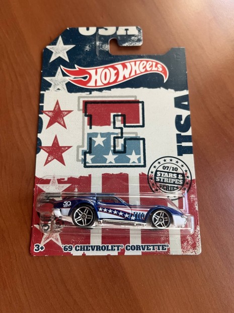 Hot Wheels '69 Chevrolet Corvette Új