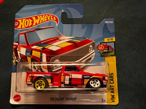 Hot Wheels '69 Chevy Pickup - hibs