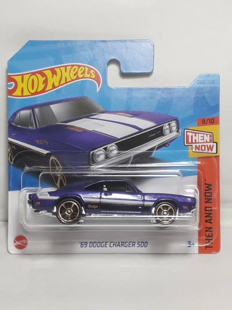 Hot Wheels '69 Dodge Charger 500 (purple) 2023