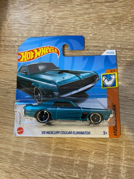 Hot Wheels '69 Mercury Cougar Eliminator (HTC59)