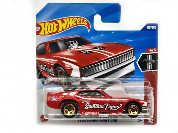 Hot Wheels '71 Ford Mustang Funny Car - Mustang 60 4/5 - 175/250 - H