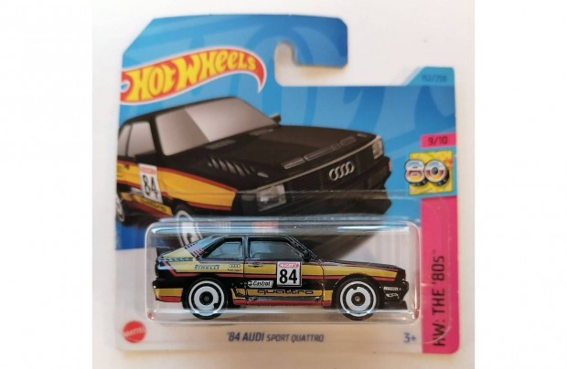 Hot Wheels '84 Audi Sport Quattro black