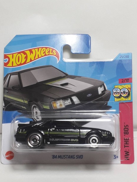 Hot Wheels '84 Mustang SVO (black) 2023